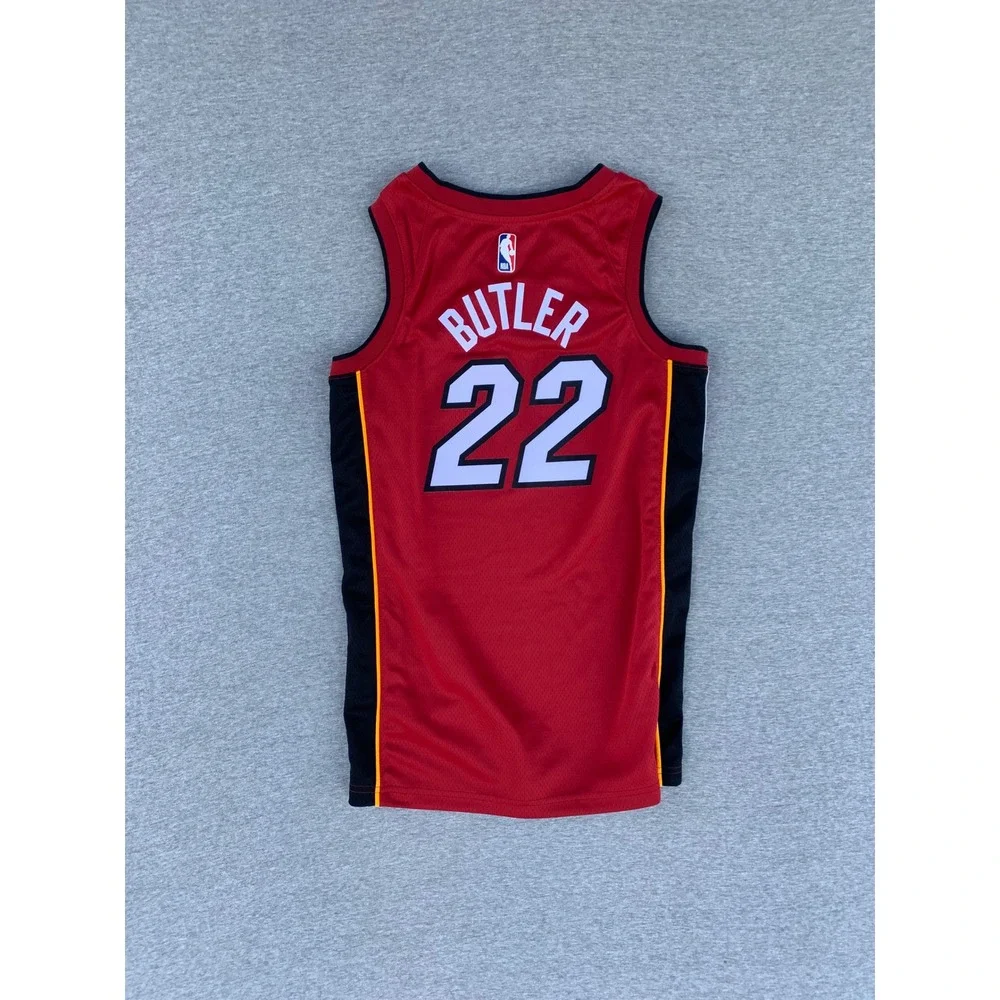 Nike Jordan Miami Heat Jimmy Butler Authentic Swingman Jersey Size 40 S